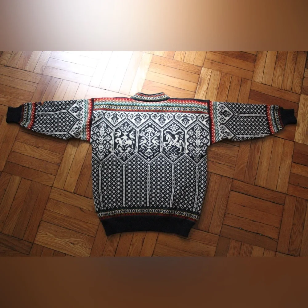 Vintage Dale of Norway 1994 Lillehammer Winter Olympics Wool Sweater - Picture 8 of 8